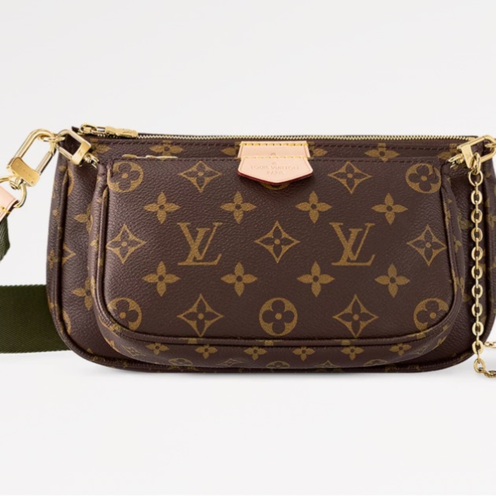 Louis Vuitton Brown Monogram Crossbody Bag